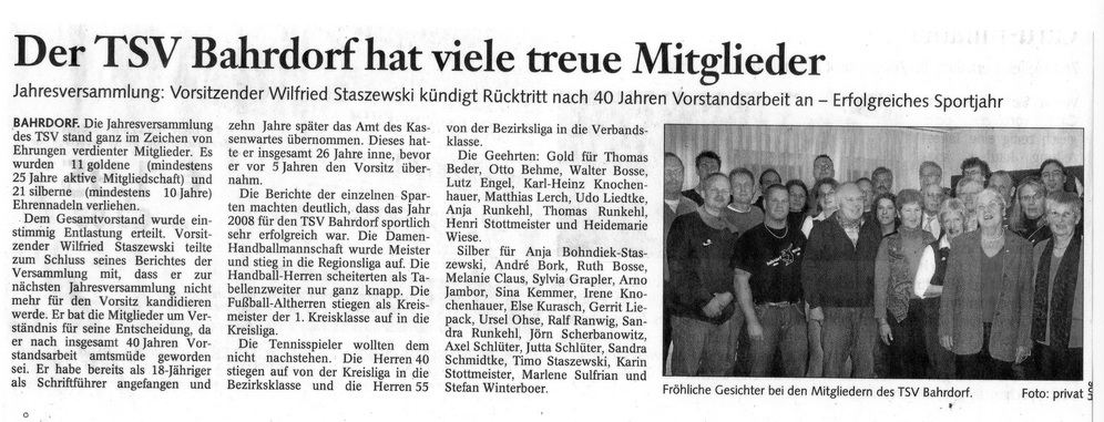 TSV 0hne Jahr 006x