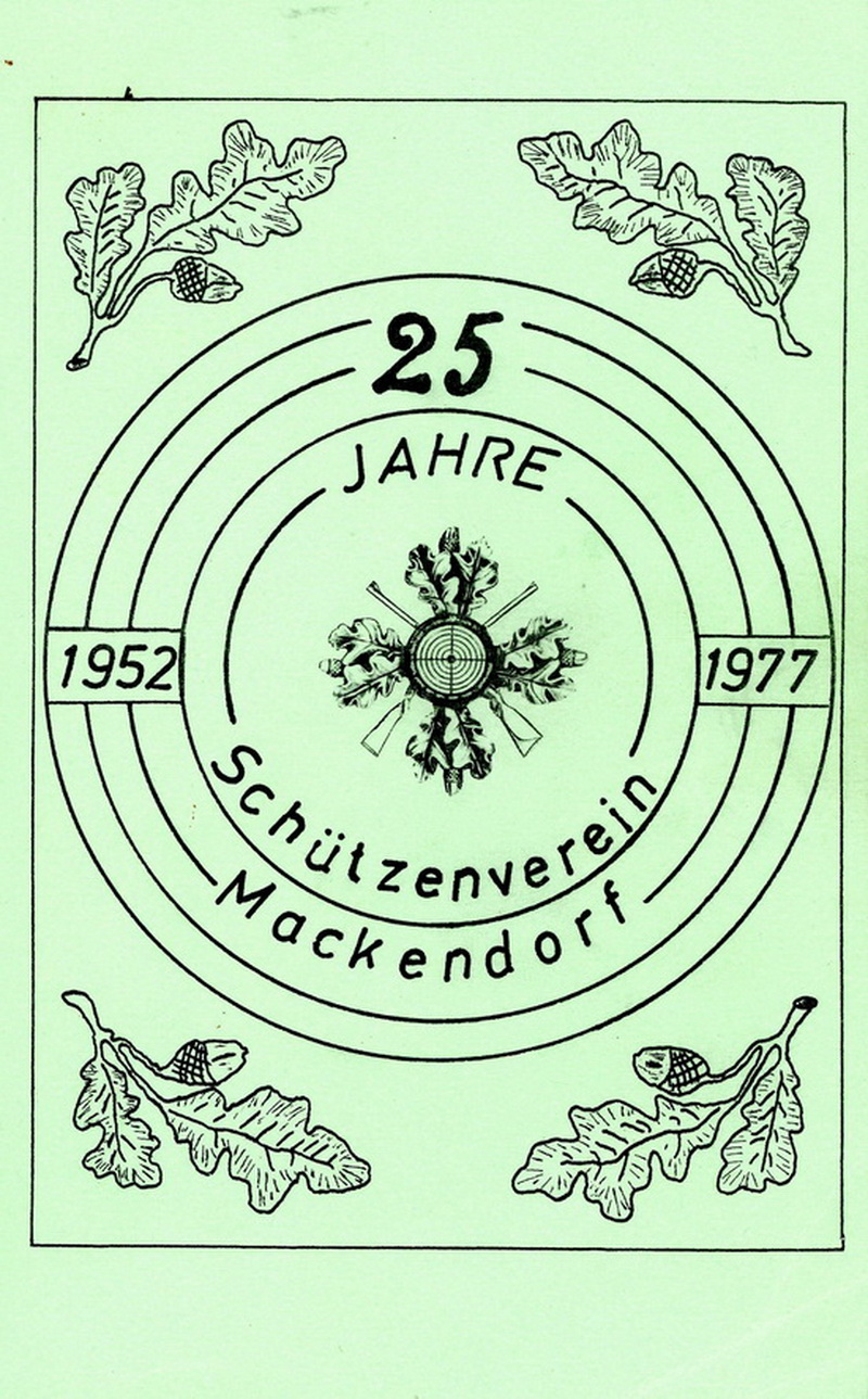 Mackendorf Schtzenverein Chronik 1977001