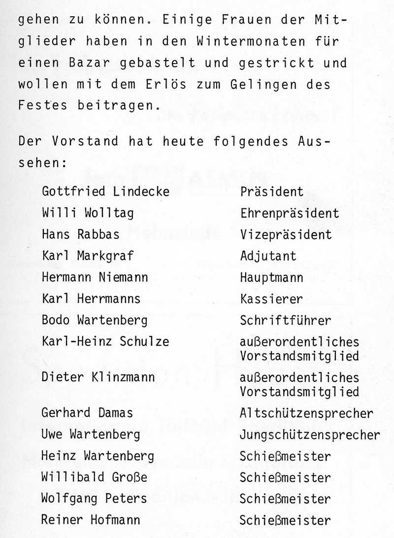 Mackendorf Schtzenverein Chronik 1977020