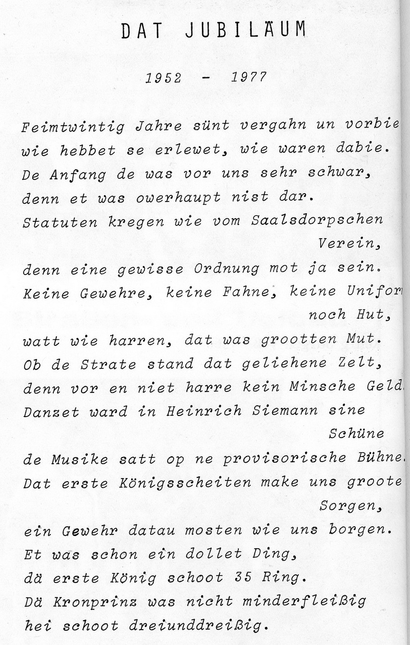 Mackendorf Schtzenverein Chronik 1977023