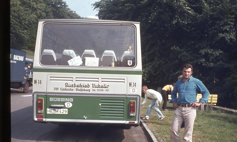 1972 Landjugend Fahrt ins Blaue Zuhause Mnchen 72 mit Finnen Grenze Zicherieusw001 12