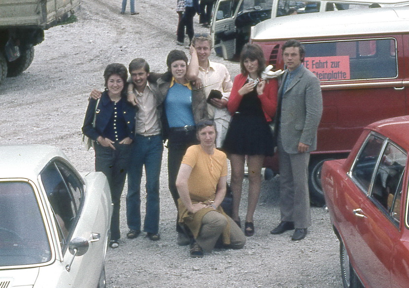 1972 Landjugend Fahrt ins Blaue Zuhause Mnchen 72 mit Finnen Grenze Zicherieusw001 20