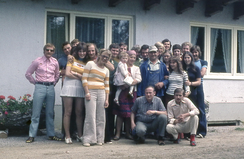 1972 Landjugend Fahrt ins Blaue Zuhause Mnchen 72 mit Finnen Grenze Zicherieusw001 24