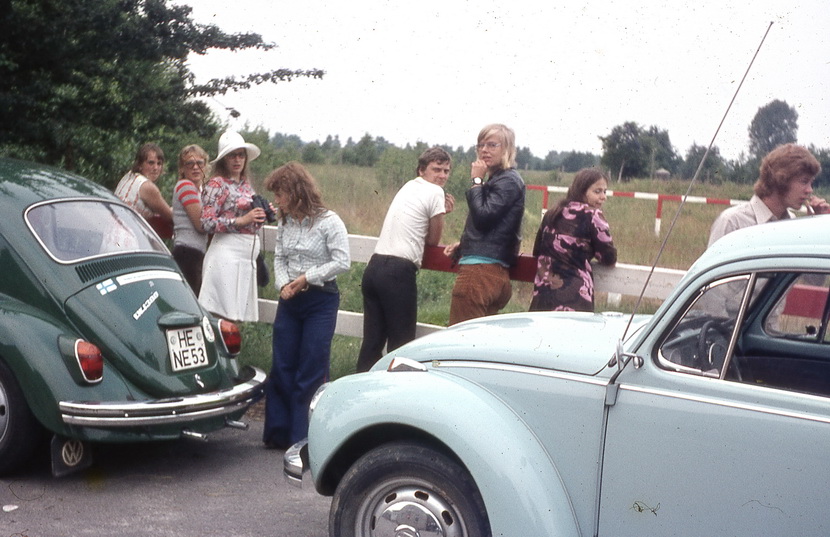 1972 Landjugend Fahrt ins Blaue Zuhause Mnchen 72 mit Finnen Grenze Zicherieusw001 27
