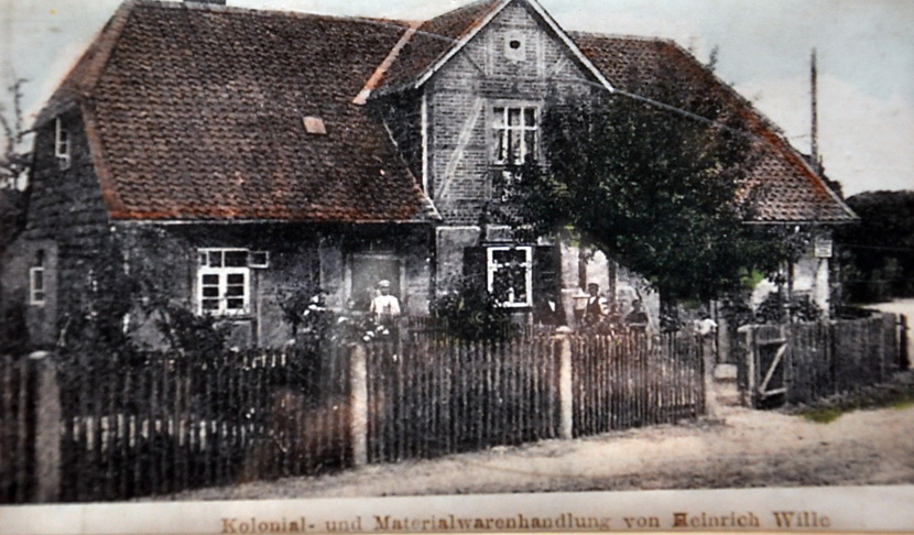 1900 Saalsdorf Kolonialwarenhandlung Wille