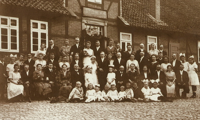 1922 Hochzeit Gaststtte Schulze
