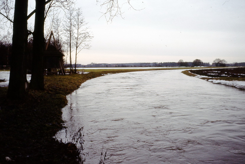 1979 Hochwasser Aller Blick Schferberg
